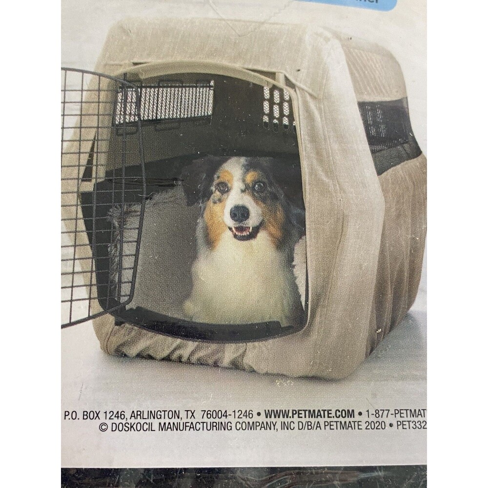 Petmate Welcome Home Kennel Cover for 36" Plastic Kennels Breathable Mesh! NEW!!